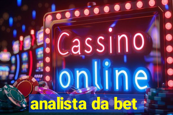 analista da bet